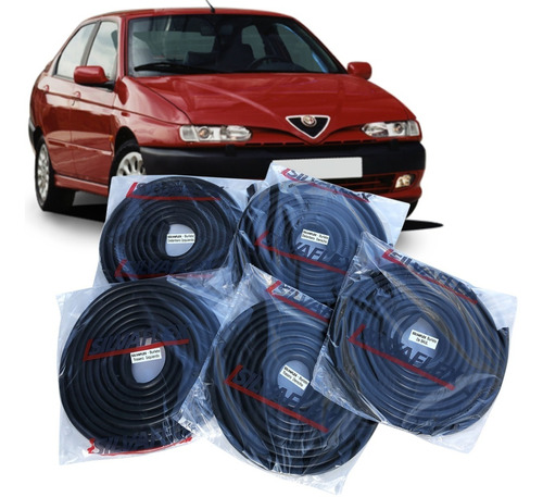 Burletes 4 Puertas + Baul (kit 5 U) Alfa Romeo 146 Silvaflex