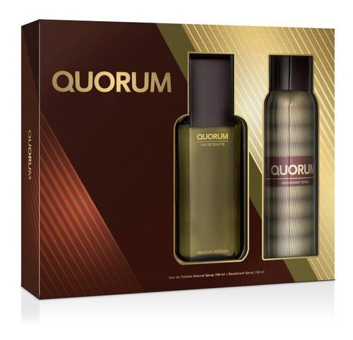 Quorum Estuche Edt 100ml+ Deso 150ml Puig Silk Perfumes