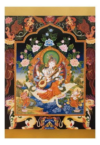 Poster Saraswati 40 X 58 Cms.