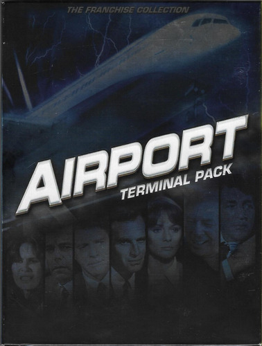 Airport Terminal Pack Dvd Original Nuevo 4 Peliculas