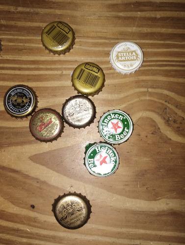 Lote Chapitas De Cerveza. Década 2000 (Usado)