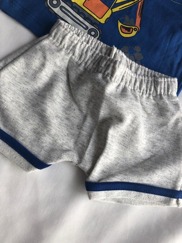 Imagem 4 de 5 de Conjunto Verão Menino Blusa+short - (1 Conjunto)