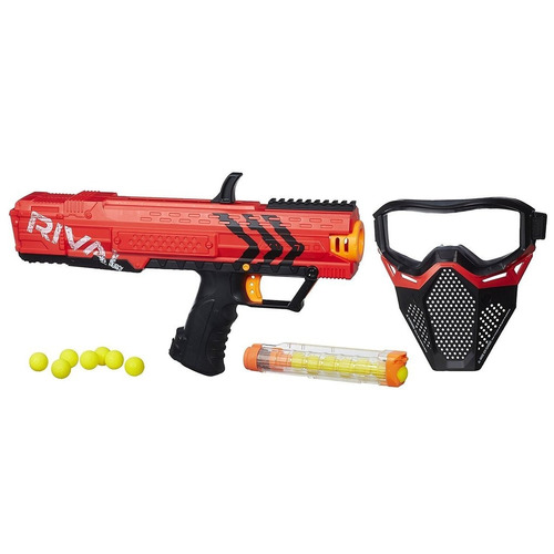 Nerf Rival Apollo Roja + 14 Municiones + Mascara Nueva