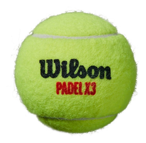 Imagen 3 de 4 de Pelotas De Padel Wilson Performance X 3