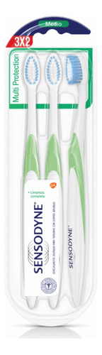 Cepillo de dientes Sensodyne Multi Protección 3x2 Medio pack x 3 unidades