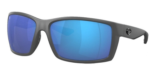 Anteojos Costa Del Mar Reefton Matte Grey Blue Mirror 580g Diseño Ocean