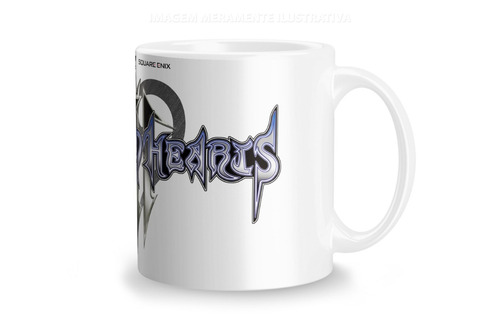  Caneca Personalizada Kingdom Hearts 325 Ml 12x S/ Juros