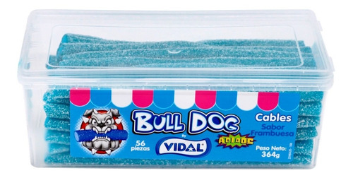 Gomitas Bull Dog Regaliz Cab Frambuesa Barata La Golosineria