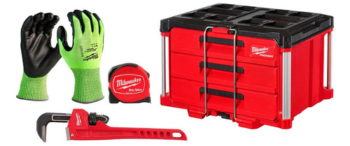 Caja De Herramientas Packout Milwaukee 48-22-8443 + Acc