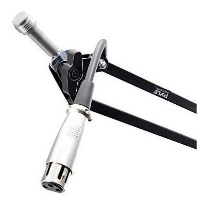 Imagen 4 de 6 de Pyle - Soporte Ajustable Para Brazo De Tijera Con Microfono