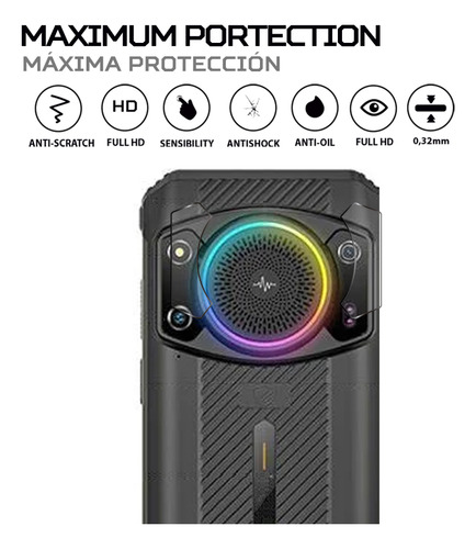 Protector De Camara Antishock Para Ulefone Armor 21