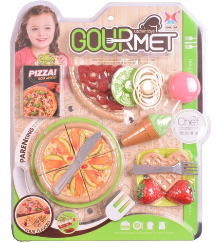 Juego De Comida Set Pizza Gourmet 