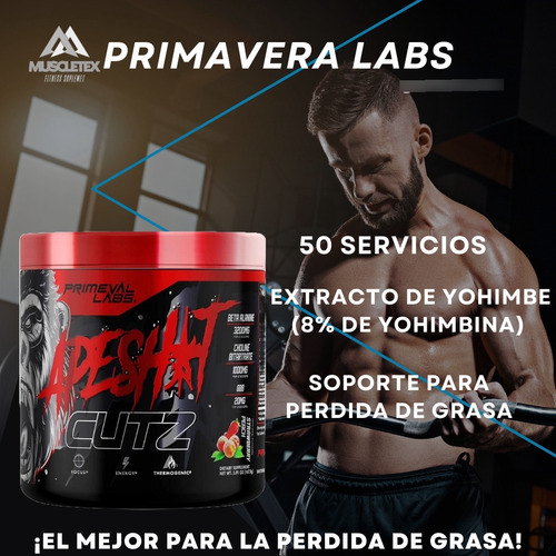 Pre-entreno Apesh*t Cutz-primeval Labs