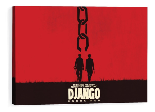 Cuadro Canvas Django Tarantino Película 60*80cm