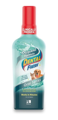 Solucion Oral Dental Fresh Para Perros Y Gatos 4 Oz