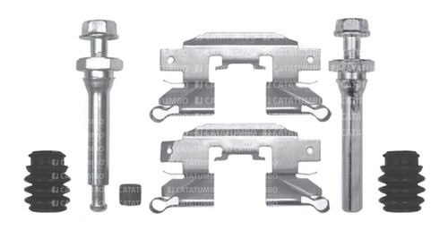 Kit Accesorios Caliper Delantero Fiesta 2011 2021 - Mazda 2 