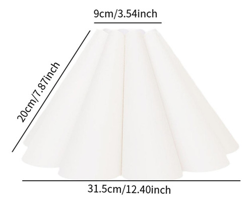 Petal Lámpara De Mesa De La Lámpara De Tapa De 9x31.5x20cm