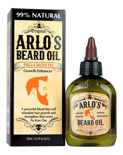 Aceite Estimulante Para Crecimiento De Barba Arlos®  75ml.