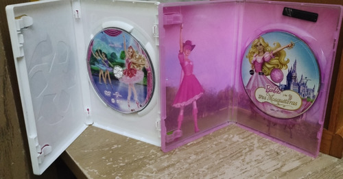 Barbie Y Los 3 Mosqueteros/ Y Las Zapatillas Mágicas,2 Dvd's (Usado)