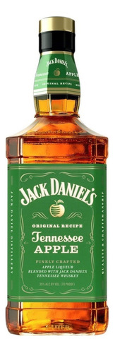 Jack Daniels Maça Verde / Whisky Jack Apple 700ml Original