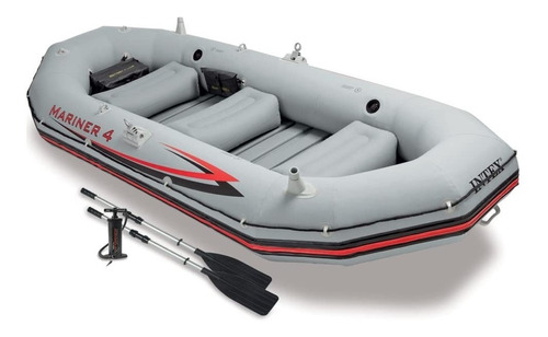 Barco Kayak Inflable Mariner Para 4 Personas Resistente 
