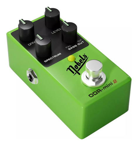 Pedal Efeito Natural Overdrive Guitarra Odr-mini 2 Nobels Cor Verde