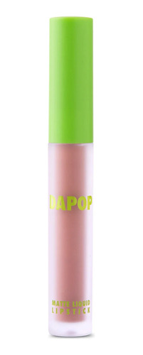 Labial Matte Larga Duracion Dapop Nudes Original Caobamakeup