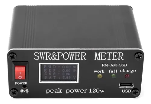 Medidor De Potência Digital Swr De 120 W 1,8-54 Mhz, Ss1