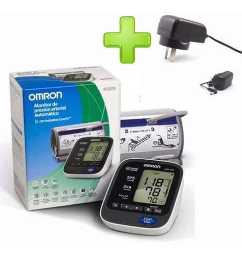 Tensiometro Presion Omron Hem-7220 Brazo Comfit + Fuente