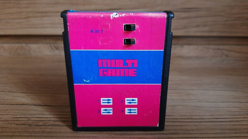 Atari 2600 Cartucho Tabra 4 Jogos (Usado)