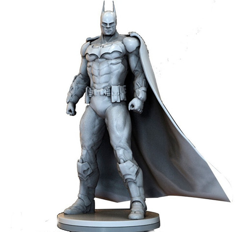 Imagen 1 de 5 de Figura Batman Dc Para Pintar Impresion 3d Hq