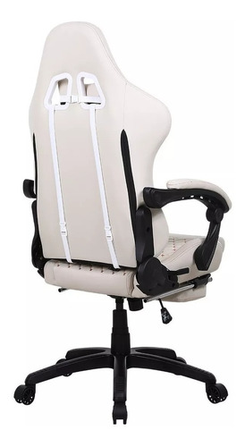 Silla Escritorio Gamer Masajeadora Calidad Apoya Pies Ragnar