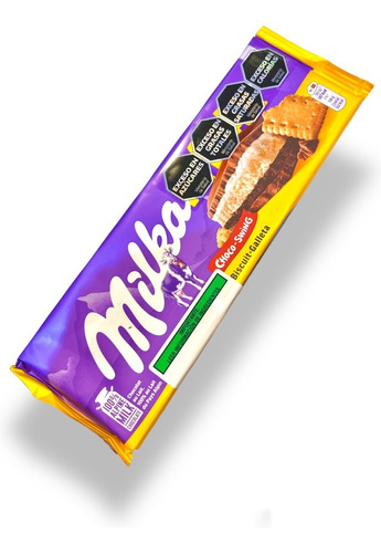 Tableta Milka Chocolate Biscuit 300grs Barata La Golosineria