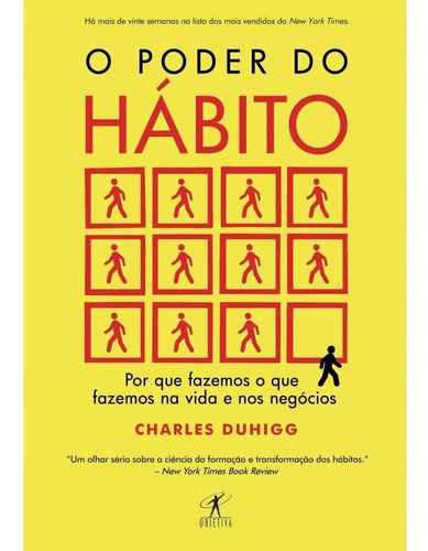 Livro O Poder Do Habito Ed Objetiva