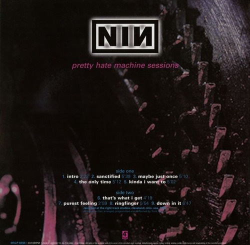 Nine Inch Nails - Pretty Hate Machine Sessions | Frete grátis