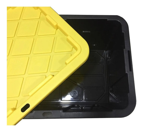 Caja Homz Multiusos 21 Galones Apilable - Uso Rudo 3 Piezas