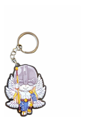 Llavero Acrílico Angemon Angel Digimon Gastovic Anime Store