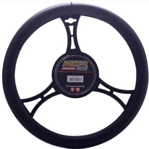 Cubierta Para Volante Negra M.l- Cuero Renault Clio