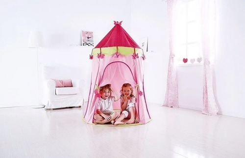 Imagen 9 de 9 de Casita Infantil Tienda Casa Campaña Para Niñas Rosa J'adore
