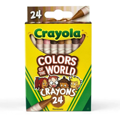 Crayola Crayones Colors Of The World Confetti Neon 24pz