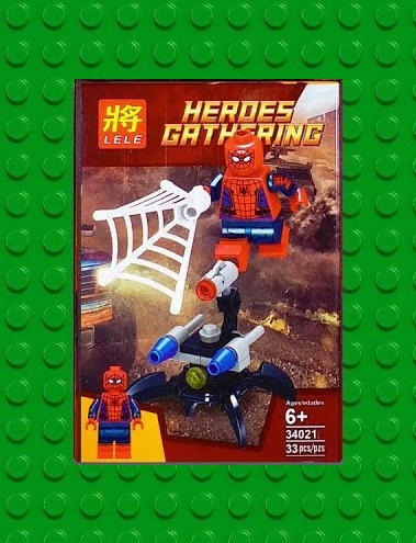 Spider Man Hombre Araña Minifigura Compatibles Con Lego