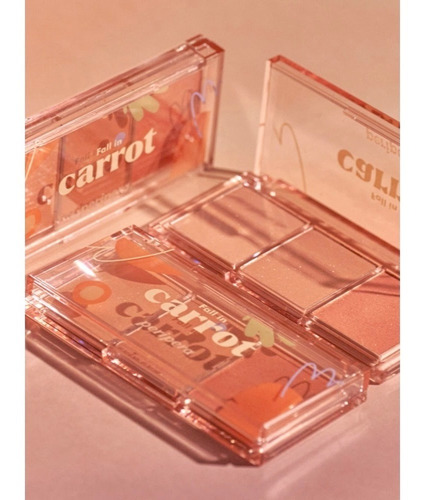 Peripera.- All Take Mood Cheek Palette Fall In Carrot
