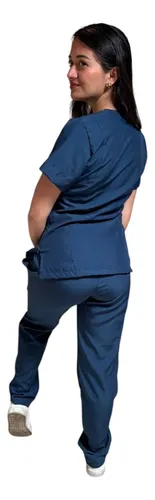 Conjunto Uniforme Antifluido Médico Pijama Dama + Obsequio