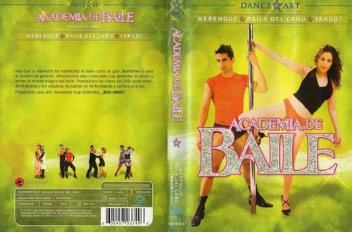 Dvd  Academia De Baile   Merengue-baile De Caño-tango 