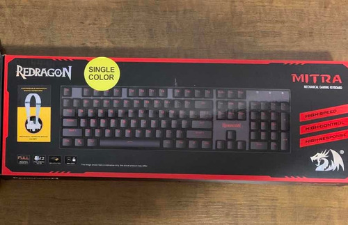 Teclado Gamer Mecânico Redragon Mitra