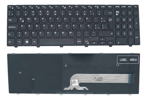 Teclado Para Dell Inspiron 15-5577 15-5758 P39f P75f Negro Español