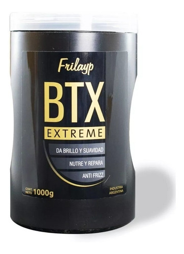 Imagen 2 de 4 de Mascara Baño De Crema Btx Extreme Frilayp Anti Frizz X 1000