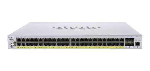 Switch Cisco Cbs350 Managed 48-port Ge Poe 4x1g Sfp