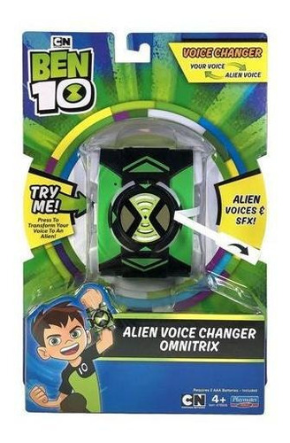 Ben 10 - Relógio Omnitrix  C/ Modificador De Voz - Sunny