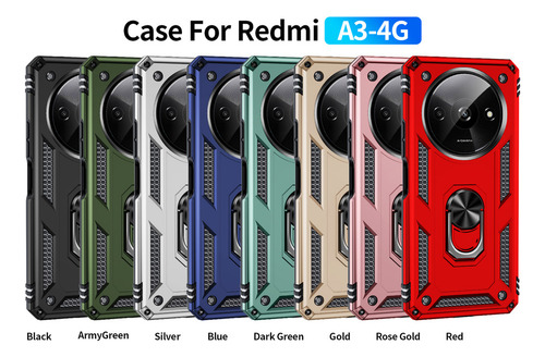 . Funda De Teléfono Antircaída Para Xiaomi Redmi A3 4g .